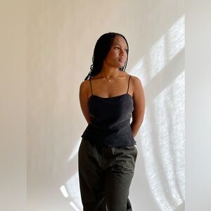 Djerf Avenue Dream Tank Top in Ash